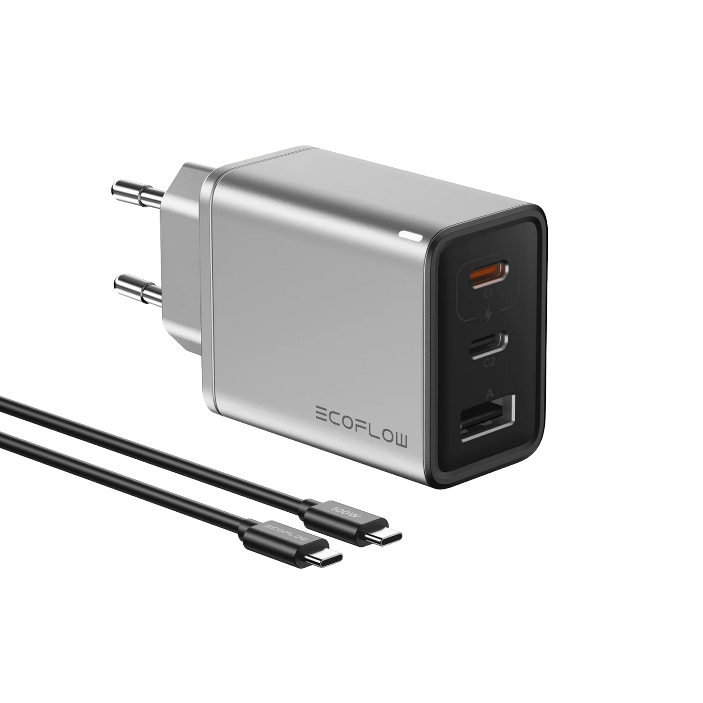 EcoFlow RAPID 65W GaN Şarj Cihazı (100W Kablo Dahil)