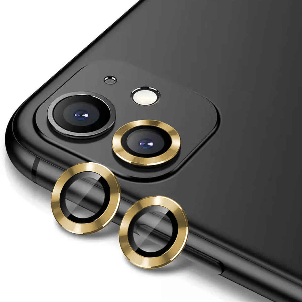 Kapak Olsun iPhone 11-12-13-14-15 ve 12,13 Mini Kamera Lens Koruyucuları