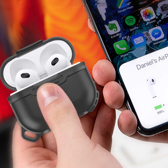 Apple Airpods 3. Nesil Zore Airbag 16 Silikon 1-1 Su Geçirmez Kılıf