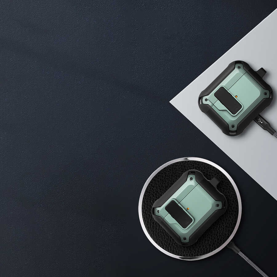 Apple Airpods Kılıf Wiwu Mecha Kılıf