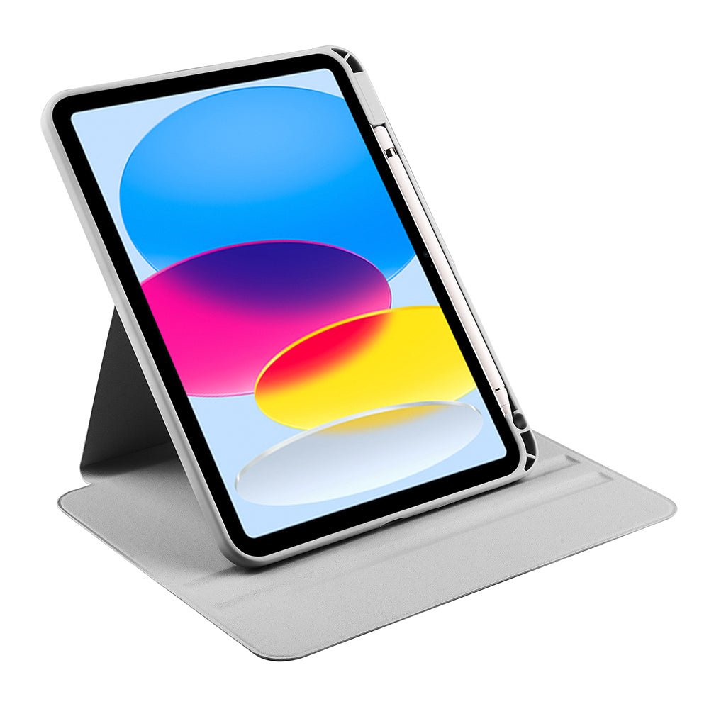 Apple iPad 10.9 2022 (10.Nesil) Kılıf Zore Termik Kalem Bölmeli Dönebilen Standlı Kılıf