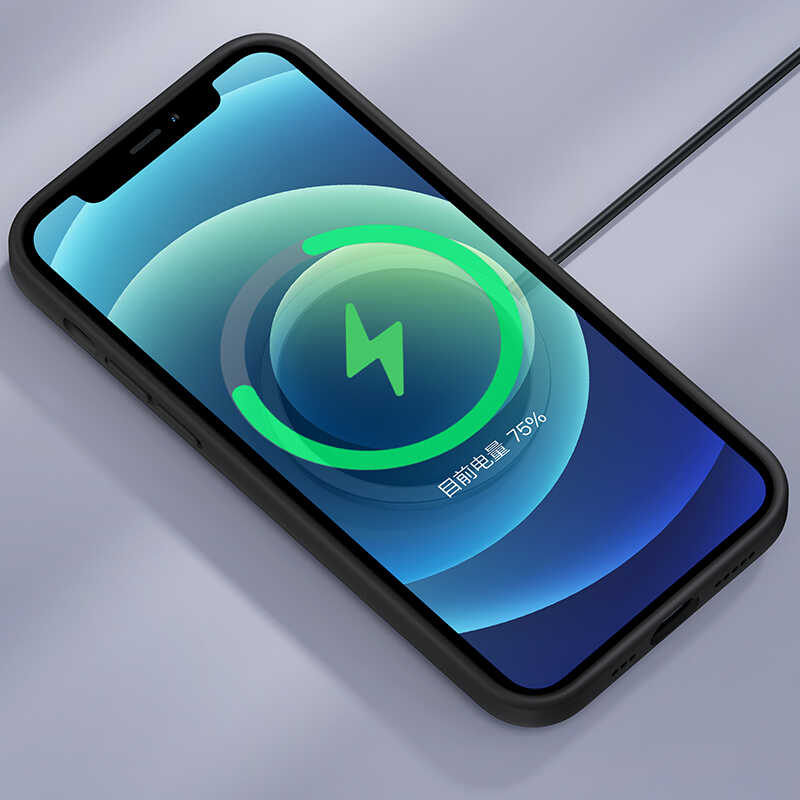 Apple iPhone 12 Mini Kılıf Benks M-safe Magnetic Original Apple MFI Certified Silikon Kapak