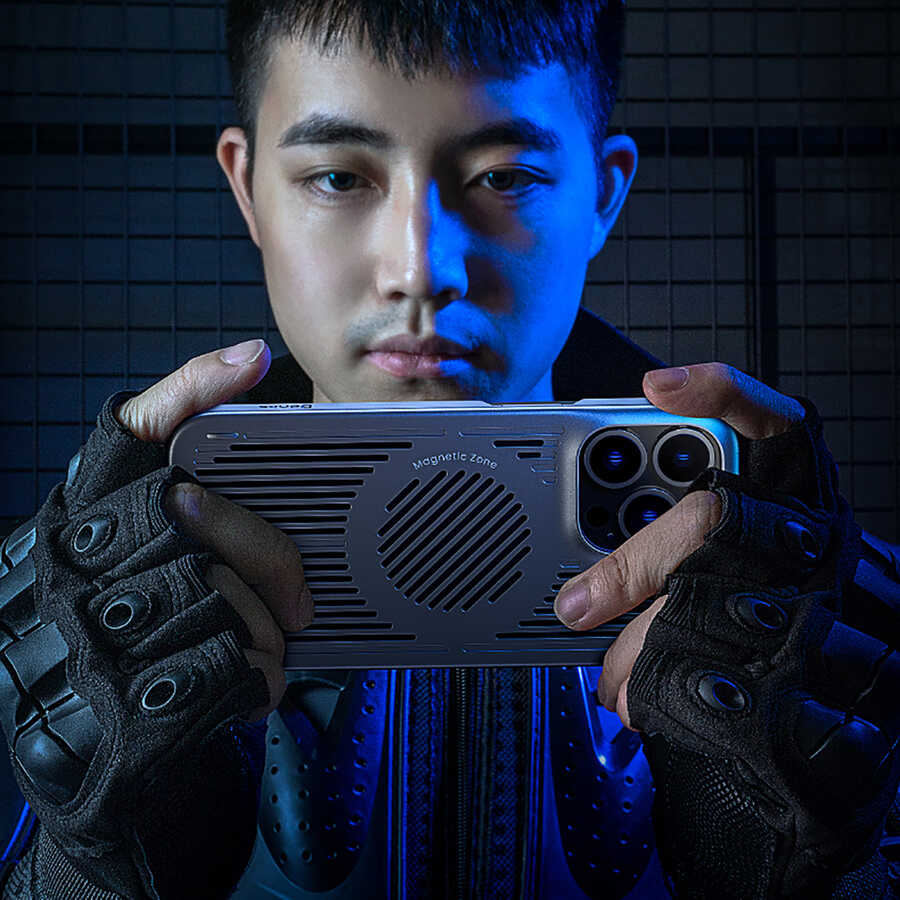 Apple iPhone 13 Kılıf Benks Bizzard Soğutucu Özellikli Oyuncu Telefon Kılıfı