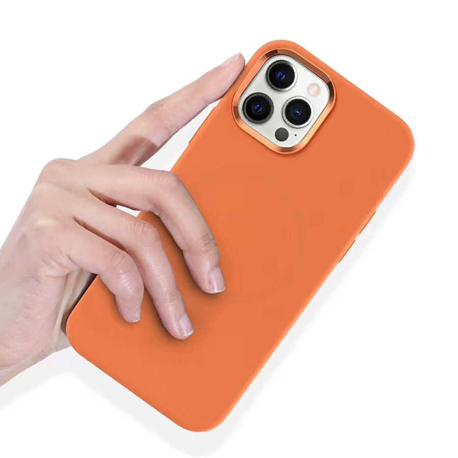 Apple iPhone 13 Kılıf Wiwu M-safe Magnetic Silikon Kapak