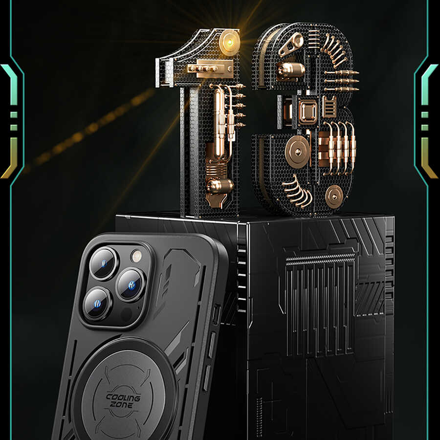 Apple iPhone 13 Pro Kılıf Benks Isınmayı Önleyici Magnetic Oyuncu Telefon Kılıfı