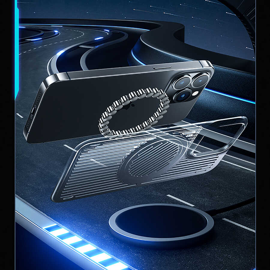 Apple iPhone 13 Pro Max Kılıf Benks Bizzard Soğutucu Özellikli Oyuncu Telefon Kılıfı