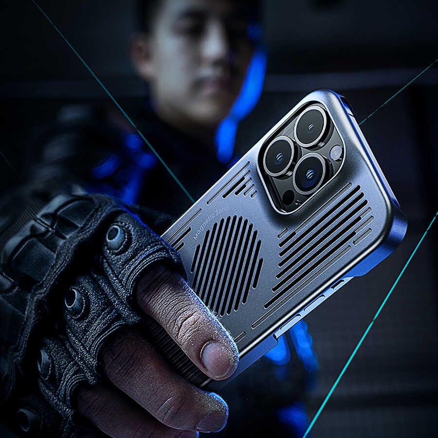 Apple iPhone 13 Pro Max Kılıf Benks Bizzard Soğutucu Özellikli Oyuncu Telefon Kılıfı