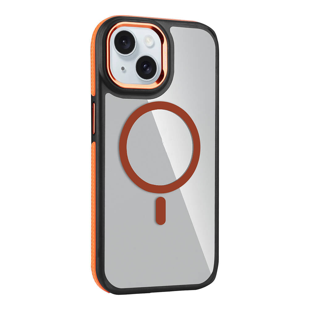 Apple iPhone 14 Kılıf M-safe Şarj Özellikli Mat Görünümlü Zore Solo Kapak