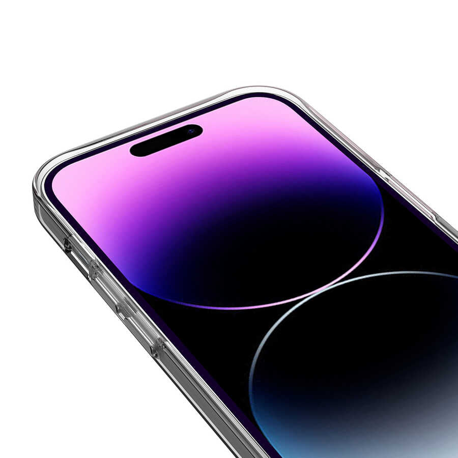 Apple iPhone 14 Pro Kılıf M-safe Şarj Özellikli Sert PC Zore Fuya Kapak