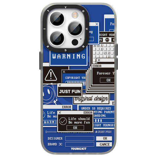 Apple iPhone 14 Pro Kılıf M-safe Şarj Özellikli YoungKit Code Case Serisi Kapak