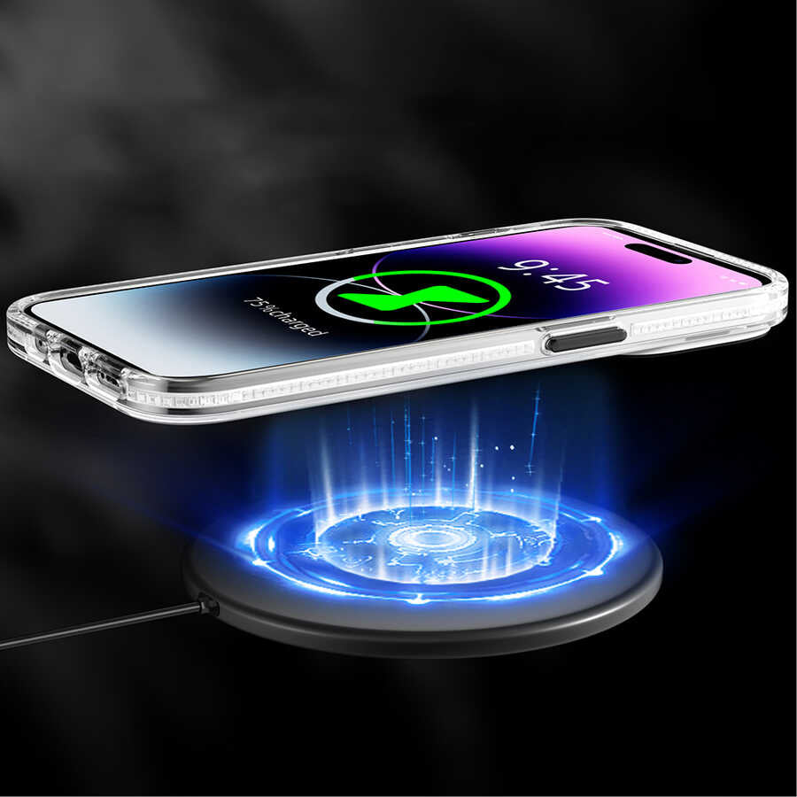 Apple iPhone 14 Pro Kılıf M-safe Şarj Özellikli Youngkit Play Rabbit Serisi Kapak