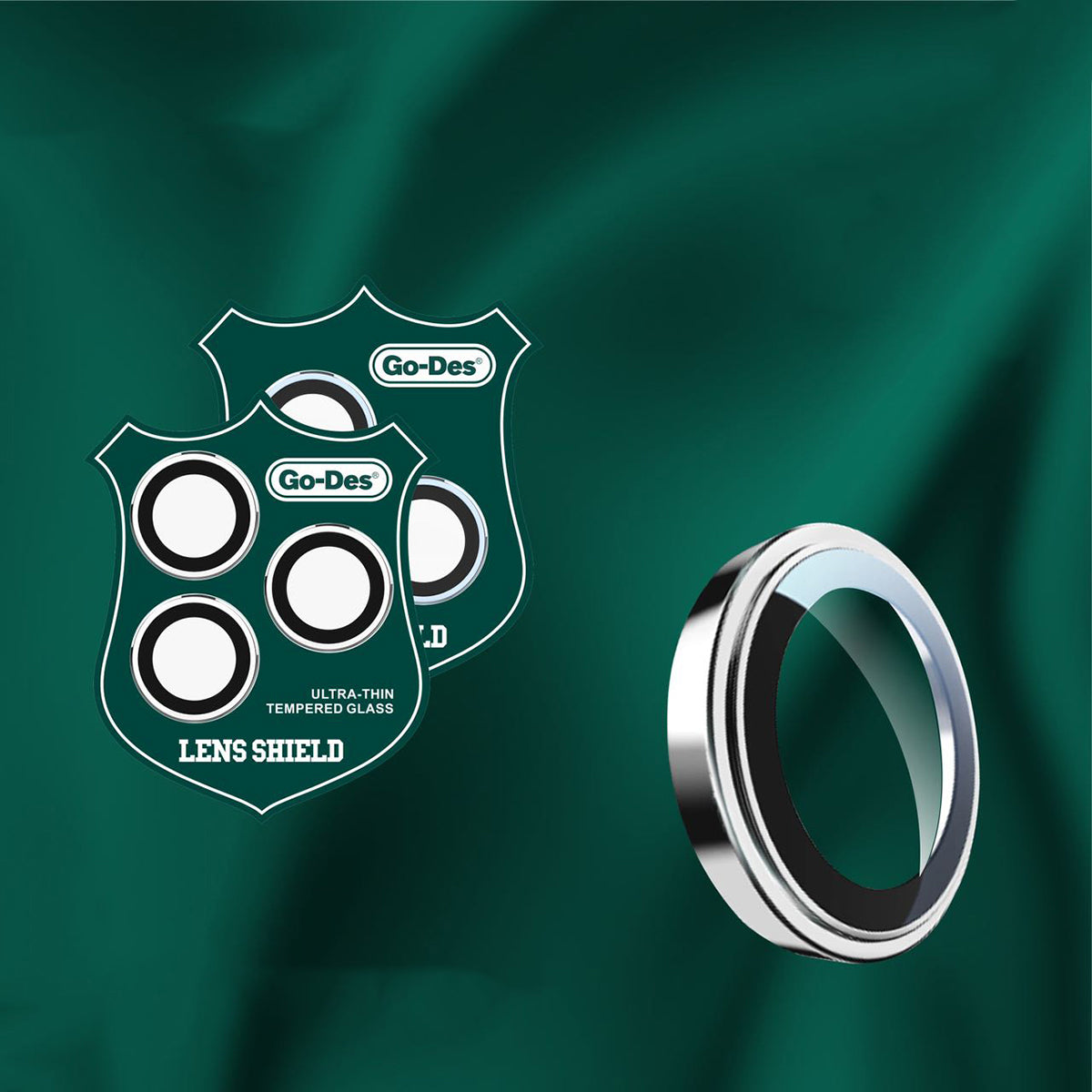 Apple iPhone 14 Pro Max Go Des CL-10 Kamera Lens Koruyucu