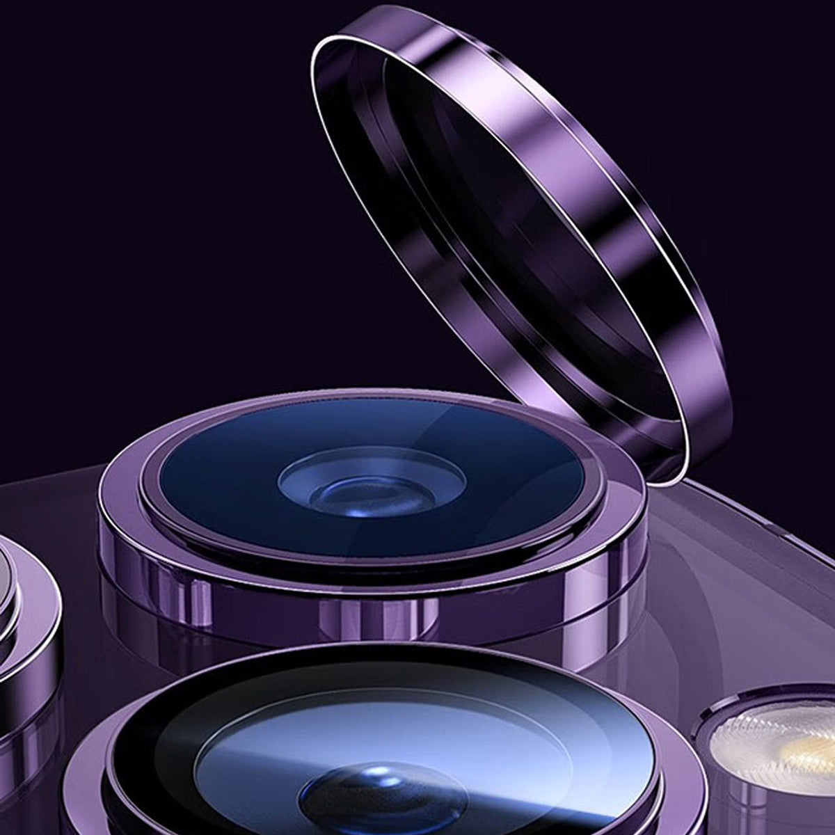 Apple iPhone 14 Pro Max Go Des CL-10 Kamera Lens Koruyucu