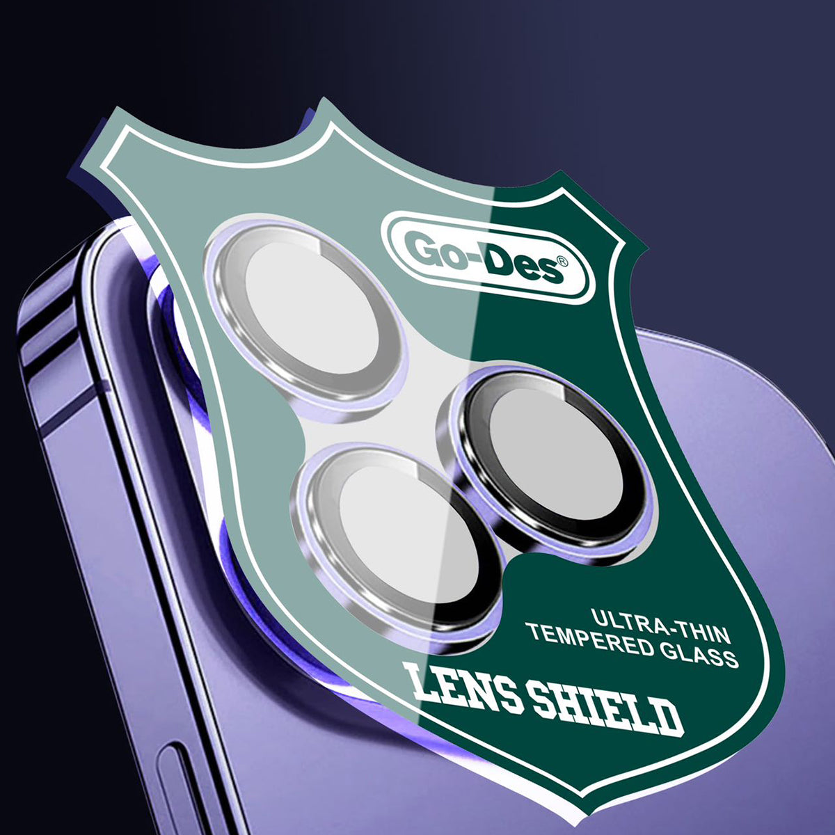 Apple iPhone 14 Pro Max Go Des CL-10 Kamera Lens Koruyucu