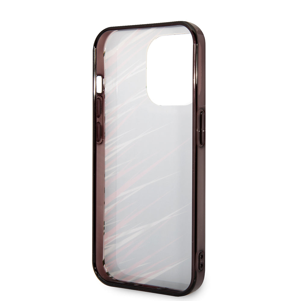 Apple iPhone 14 Pro Max Kılıf Ferrari Orjinal Lisanslı Baskı Logolu Çimen Desenli Kapak