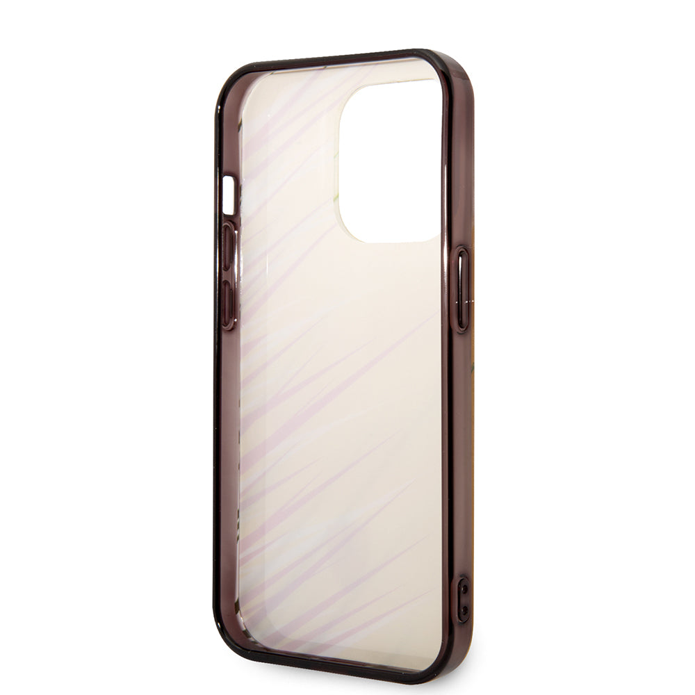 Apple iPhone 14 Pro Max Kılıf Ferrari Orjinal Lisanslı Baskı Logolu Çimen Desenli Kapak