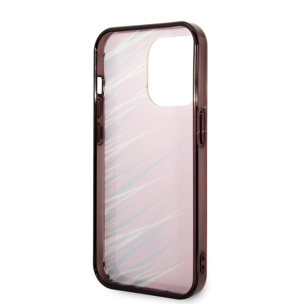 Apple iPhone 14 Pro Max Kılıf Ferrari Orjinal Lisanslı Baskı Logolu Çimen Desenli Kapak