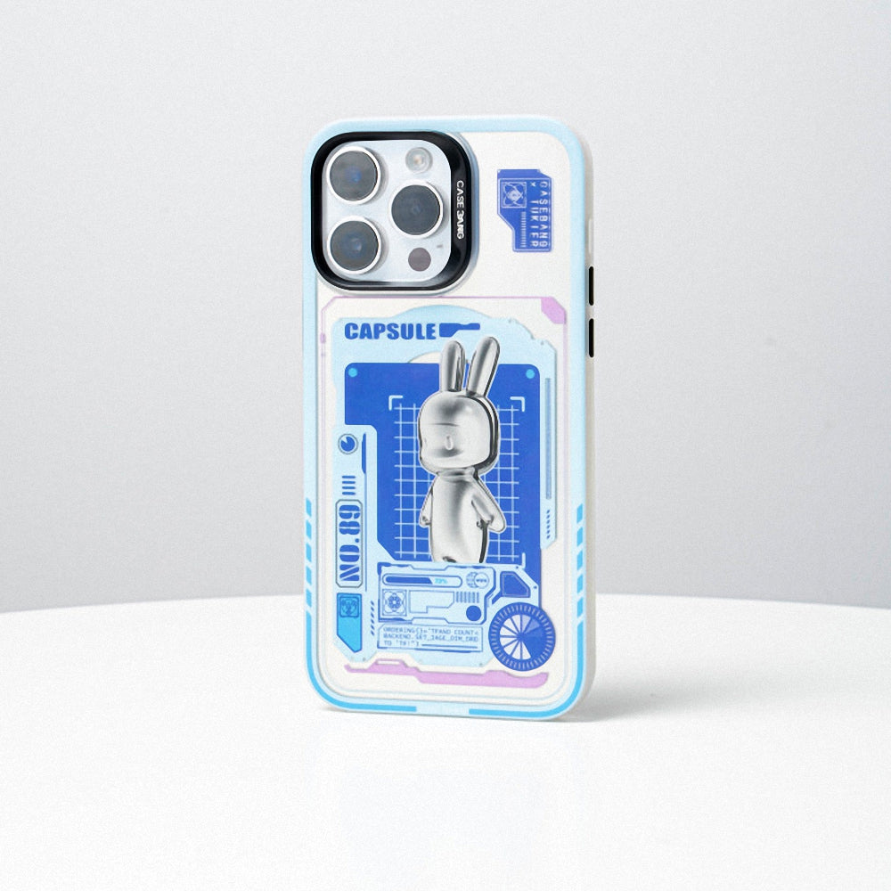 Apple iPhone 14 Pro Max Kılıf M-safe Şarj Özellikli Benks Casebang Rabbit Kapak