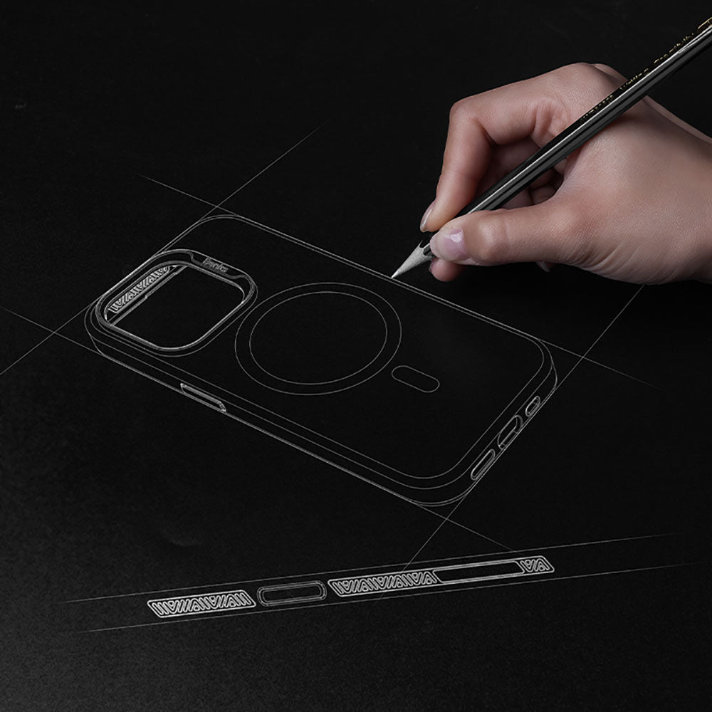 Apple iPhone 14 Pro Max Kılıf M-safe Şarj Özellikli Benks Lucid Armor Kapak