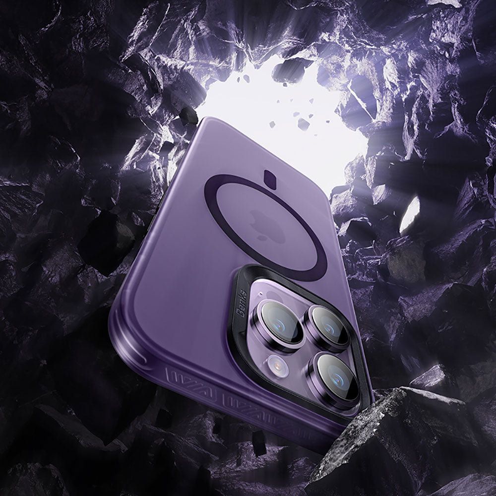 Apple iPhone 14 Pro Max Kılıf M-safe Şarj Özellikli Benks Lucid Armor Kapak