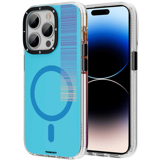 Apple iPhone 14 Pro Max Kılıf M-safe Şarj Özellikli Youngkit Pure Serisi Kapak