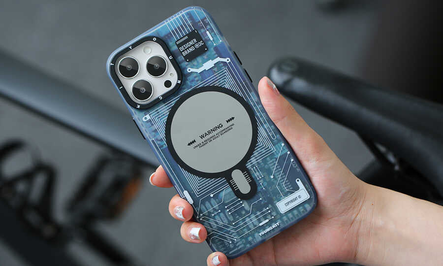 Apple iPhone 14 Pro Max Kılıf M-safe Şarj Özellikli YoungKit Technology Serisi Kapak