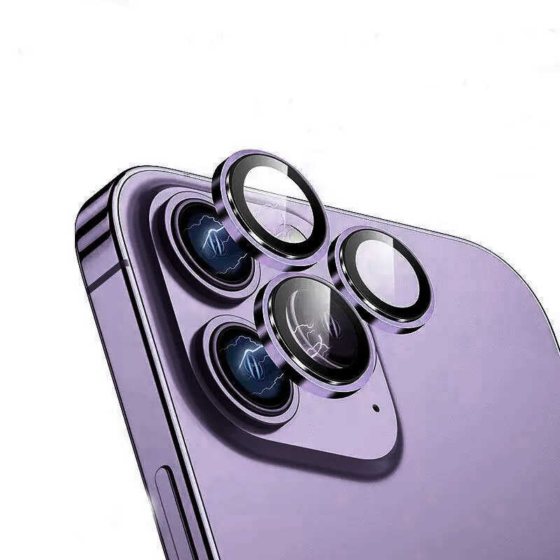 Apple iPhone 14 Pro Max Wiwu Lens Guard Metal Kamera Lens Koruyucu