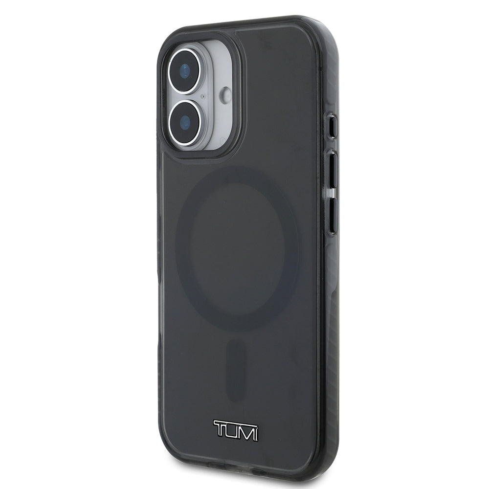 Apple iPhone 16 Kılıf TUMI Orjinal Lisanslı M-safe Şarj Özellikli Airbagli Transparan Kapak