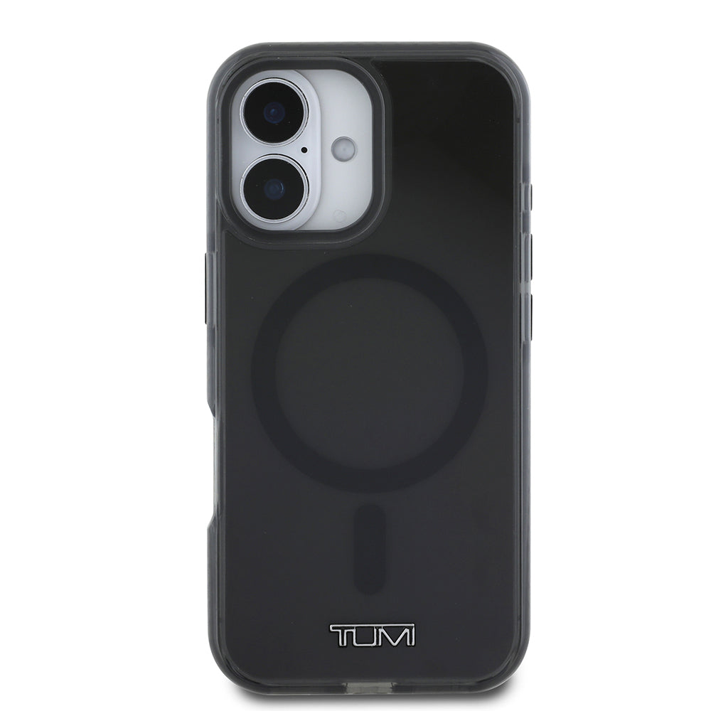 Apple iPhone 16 Kılıf TUMI Orjinal Lisanslı M-safe Şarj Özellikli Airbagli Transparan Kapak