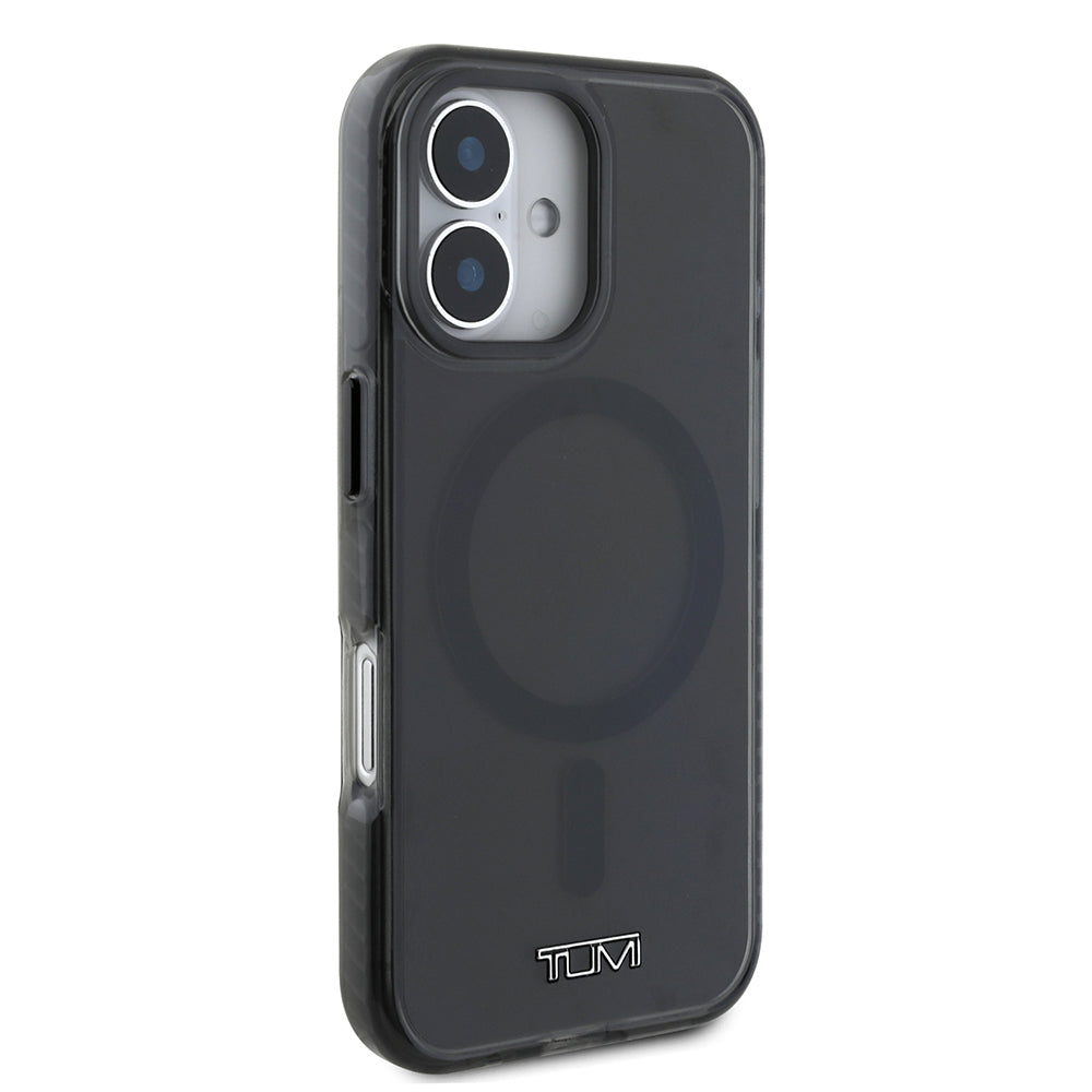 Apple iPhone 16 Kılıf TUMI Orjinal Lisanslı M-safe Şarj Özellikli Airbagli Transparan Kapak