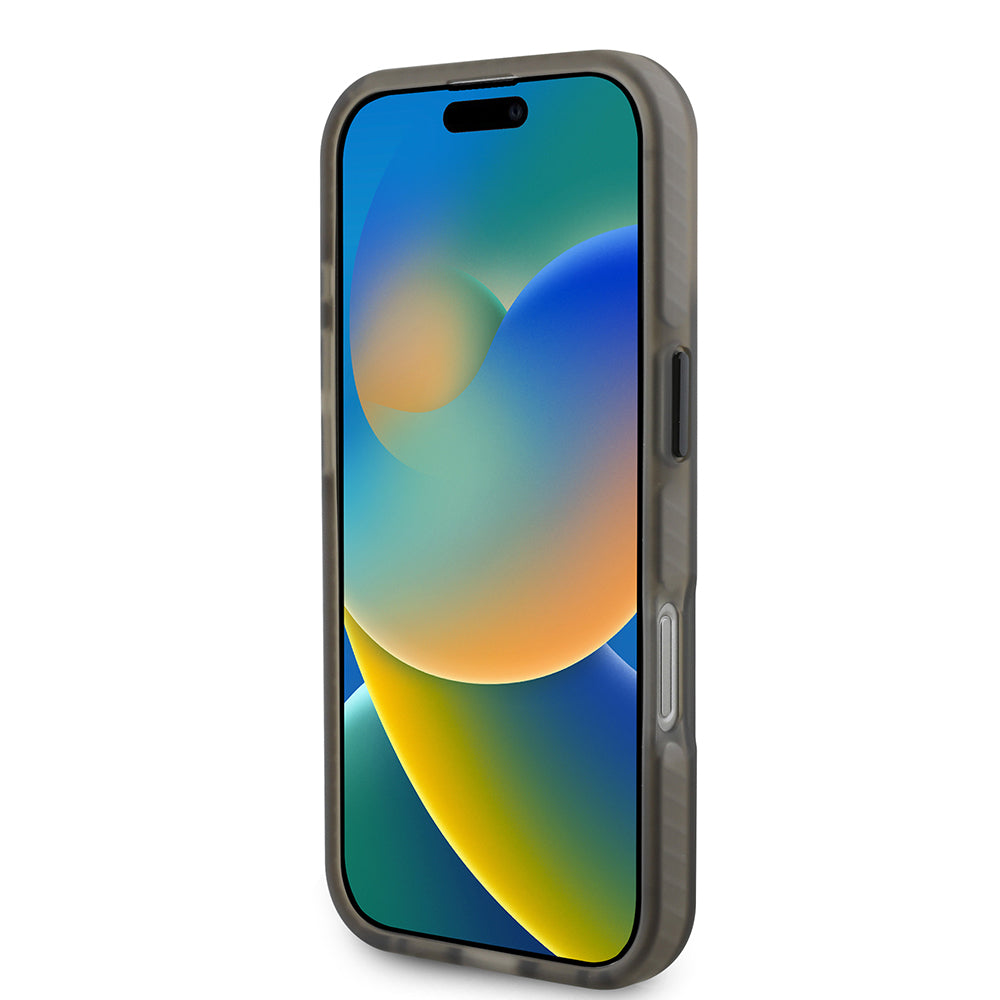 Apple iPhone 16 Pro Kılıf TUMI Orjinal Lisanslı M-safe Şarj Özellikli Airbagli Buzlu Transparan Kapak