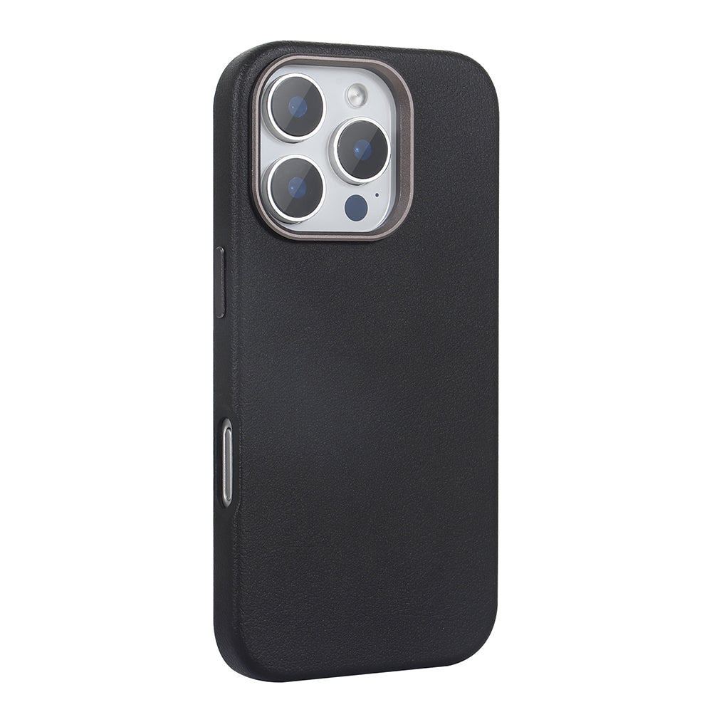 Apple iPhone 16 Pro Max Kılıf M-safe Şarj Özellikli PU Deri Zore Adora Kapak