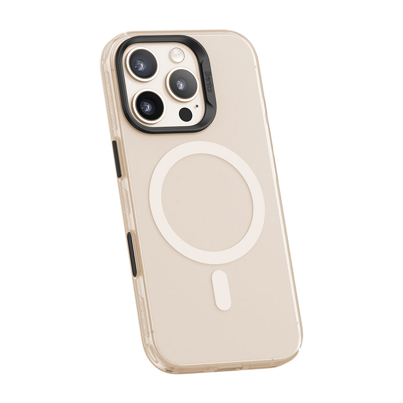 Apple iPhone 16 Pro Max Kılıf M-safe Şarj Özellikli Yeni Seri Benks Lucid Armor Kapak