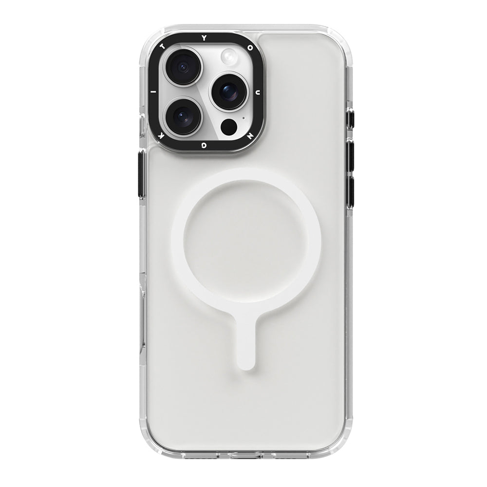 Apple iPhone 16 Pro Max Kılıf M-safe Şarj Özellikli YoungKit Crystal Color Serisi Kapak