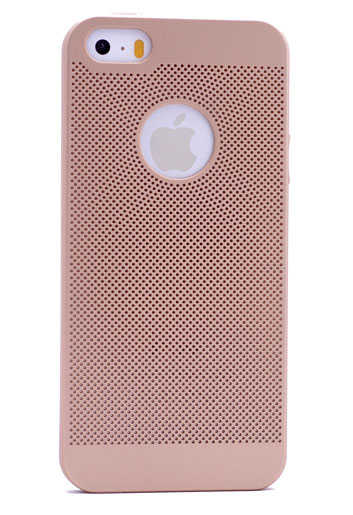 Apple iPhone 5 Kılıf Zore Delikli Rubber Kapak