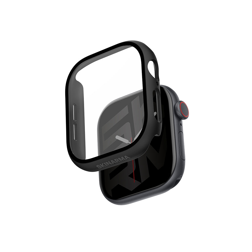 Apple Watch 10 46mm Skinarma Gado Sert Silikon Kasa ve Ekran Koruyucu