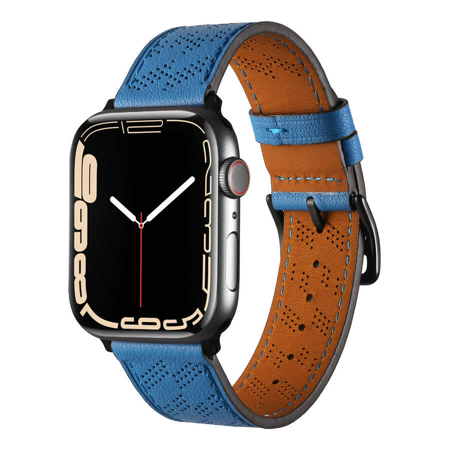 Apple Watch 40mm KRD-76 PU Deri Kordon Strap Kayış