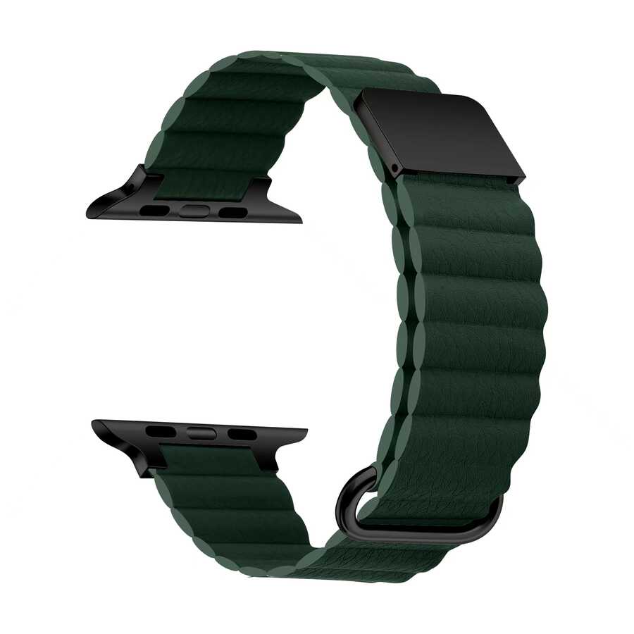Apple Watch 40mm KRD-78 PU Deri Kordon Strap Kayış