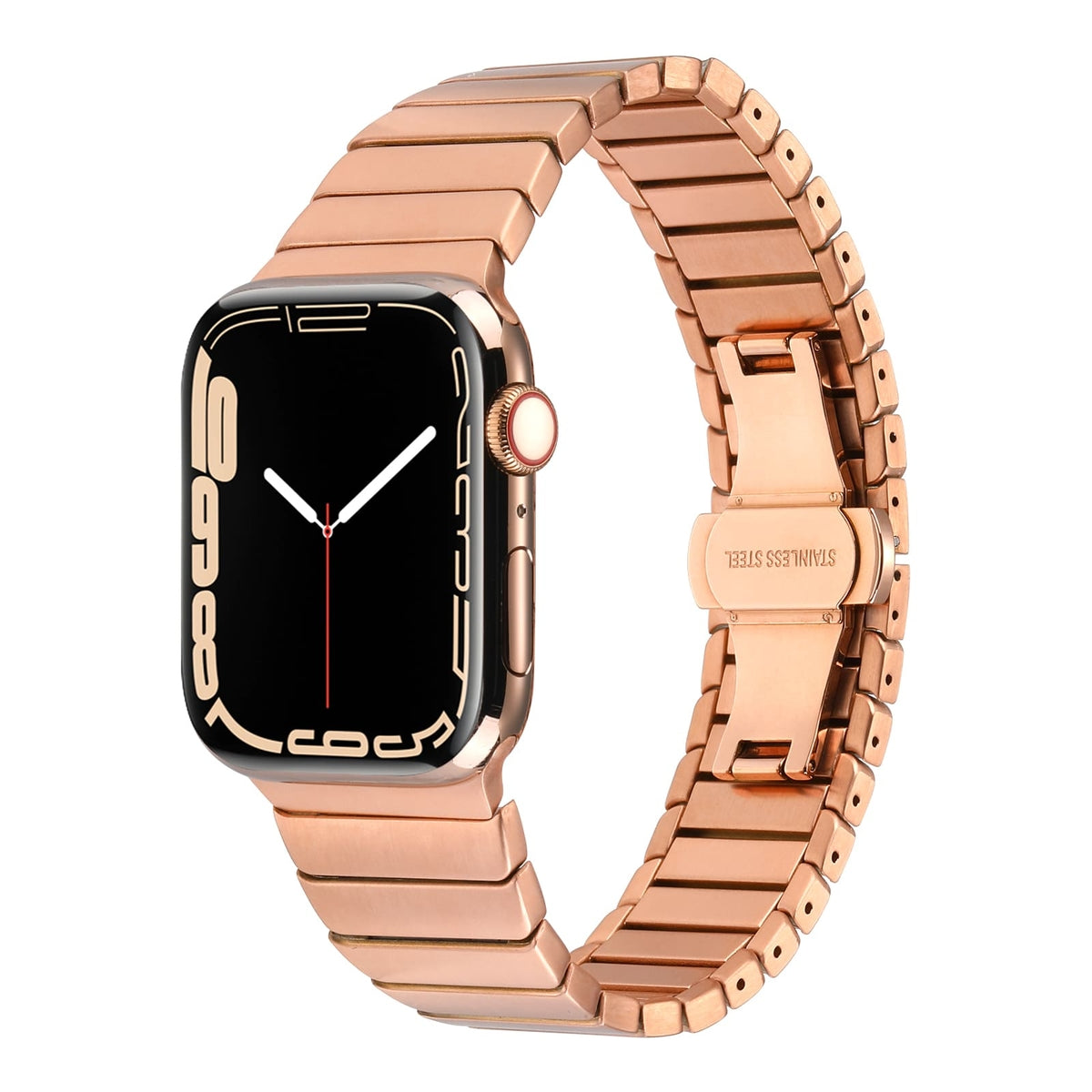 Apple Watch 44mm Kordon KRD-79 Metal Strap Kayış