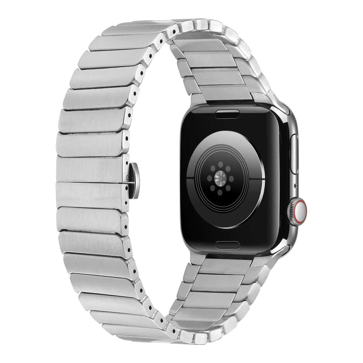 Apple Watch 7 45mm Kordon KRD-79 Metal Strap Kayış