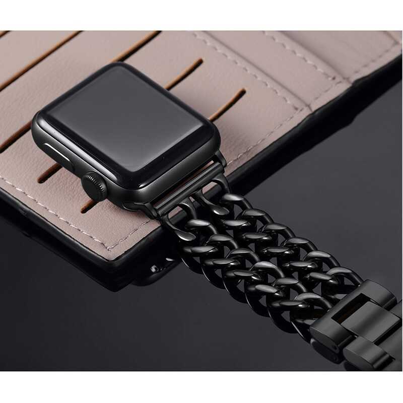Apple Watch Ultra 49mm Kordon Cowboy Metal Strap Kayış