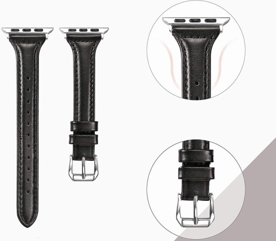 Apple Watch Ultra 49mm Kordon KRD-28 Deri Strap Kayış