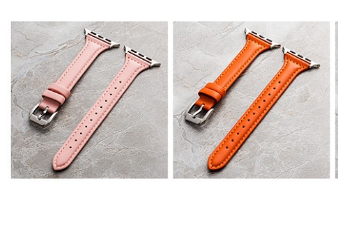 Apple Watch Ultra 49mm Kordon KRD-28 Deri Strap Kayış