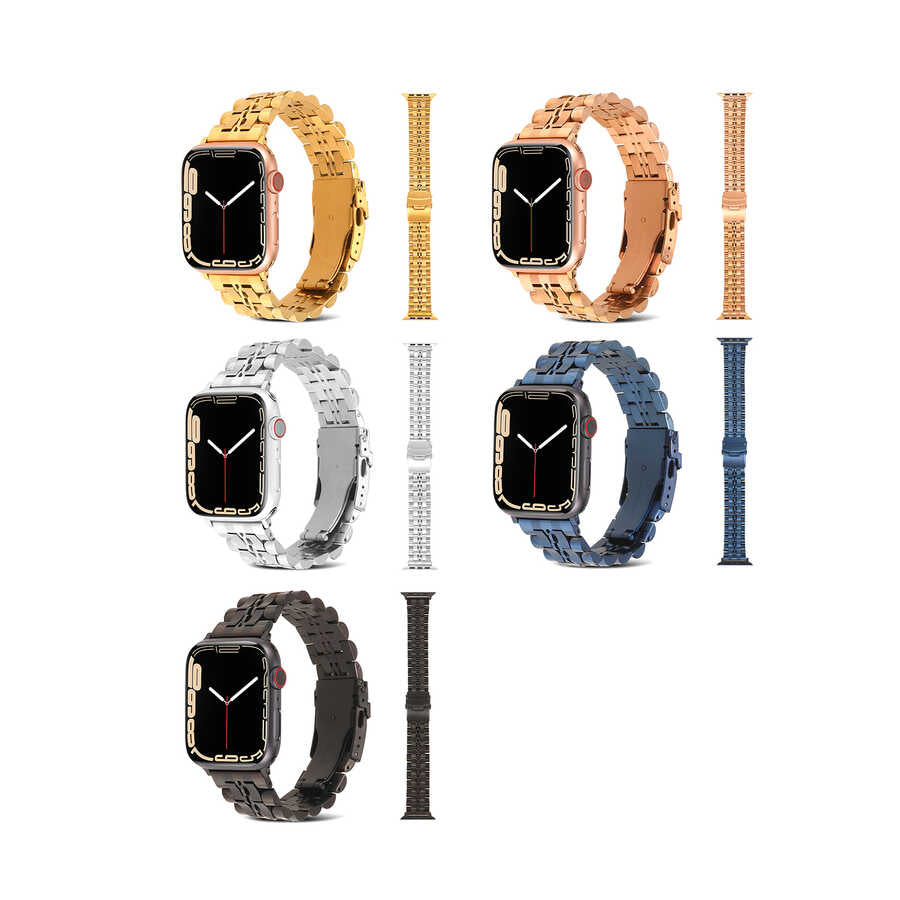 Apple Watch Ultra 49mm Kordon KRD-54 Metal Strap Kayış