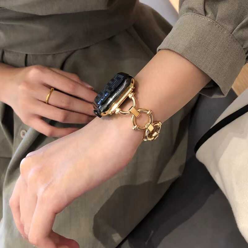 Apple Watch Ultra 49mm Kordon KRD-56 Metal Strap Kayış