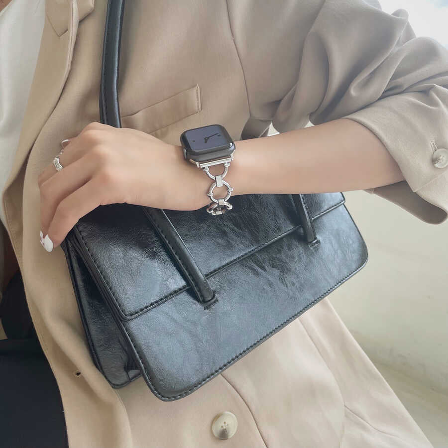 Apple Watch Ultra 49mm Kordon KRD-56 Metal Strap Kayış