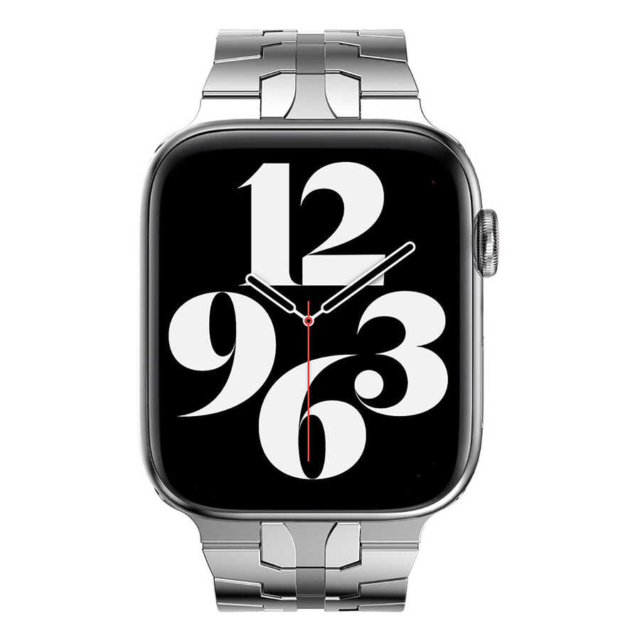 Apple Watch Ultra 49mm Kordon KRD-63 Metal Strap Kayış
