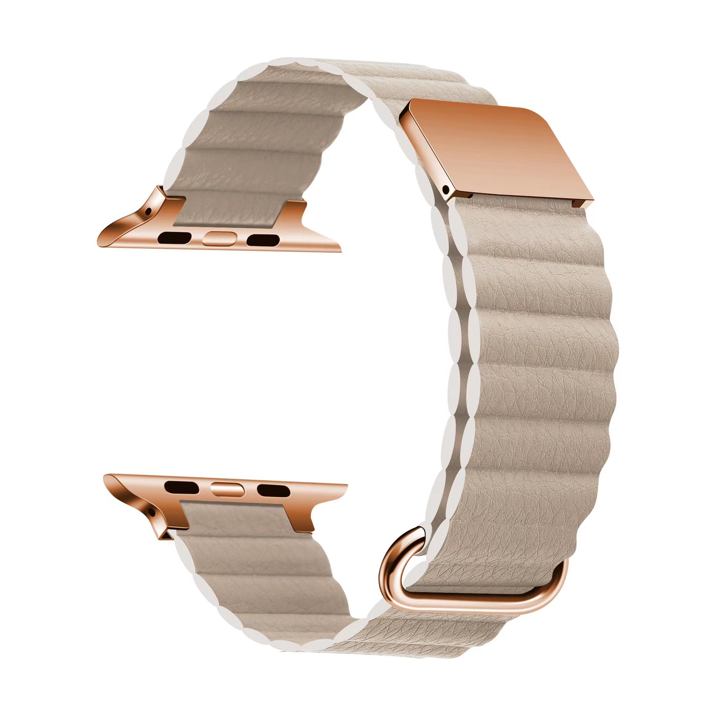 Apple Watch Ultra 49mm KRD-78 PU Deri Kordon Strap Kayış