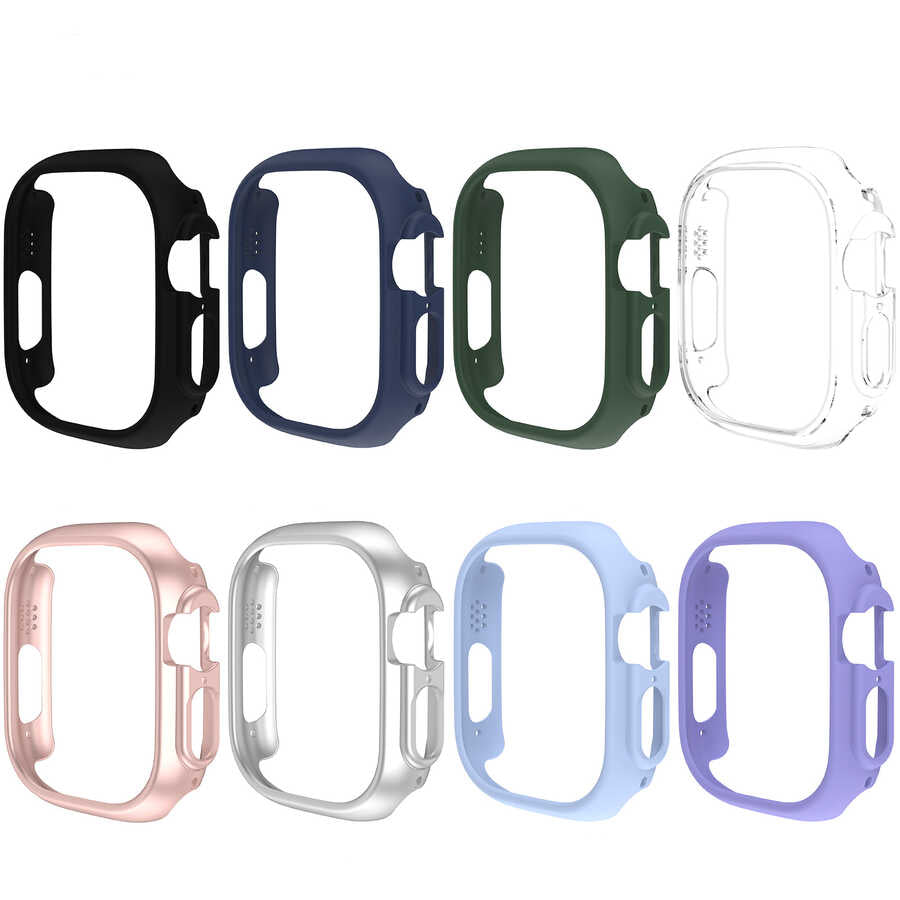 Apple Watch Ultra 49mm Sert PC Kasa Koruyucu Zore Watch Gard 18