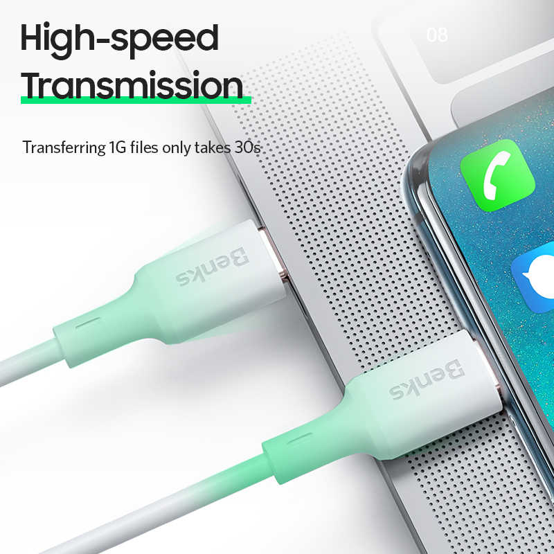 Benks D36 Type-C Fast Charging Usb Kablo 1.2M